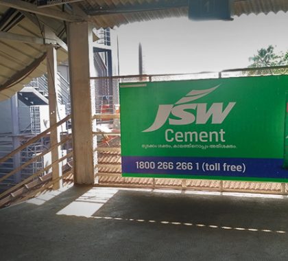 JSW cement advertisement