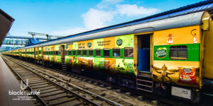 Tata Tea Kanan Devan Exterior Train Branding