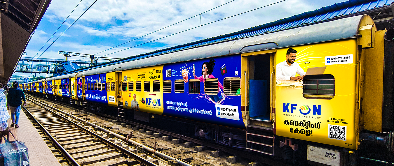 Kfon Exterior Train Branding