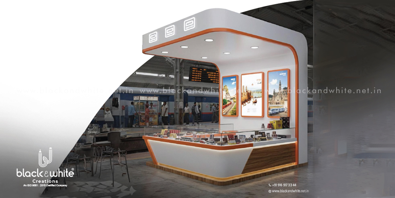 High Impact Kiosk Branding At Key Southern Railway Stations in Kerala