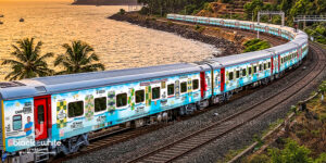Powerwood Exterior Train Branding