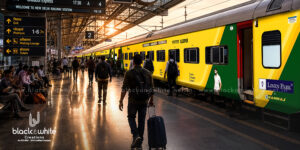 Ramraj exterior train branding