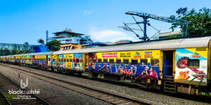 Vismaya Park Exterior Train Branding