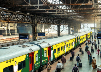 Bangalore railway advertising