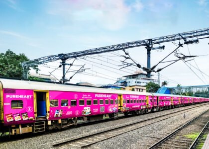 Railway exterior branding