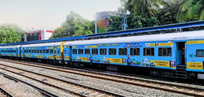 Train exterior branding vs tv radion hoardings