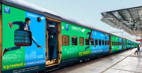 Train branding in India