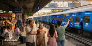 Muthoot FinCorp railway advertising campaign