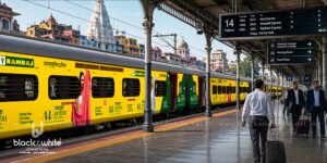 Ramraj exterior train branding advertisement