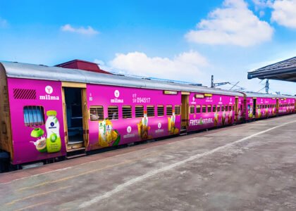 Train branding India