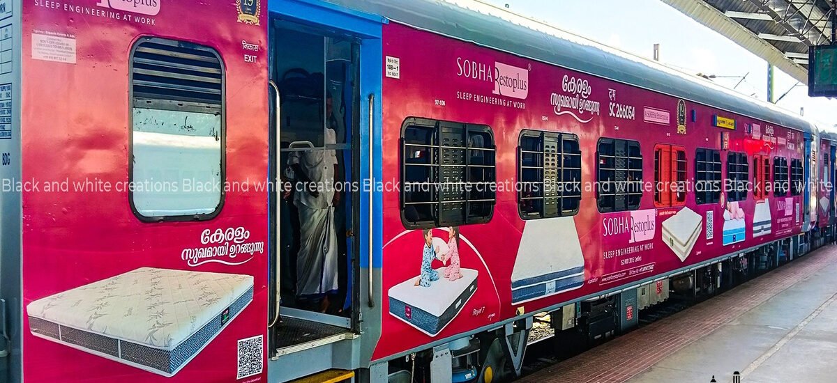 Best time for train branding and railway advertising in South India