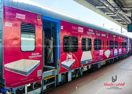 Best time for train branding and railway advertising in South India