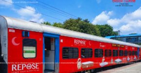 Movie train branding in India for railway advertising