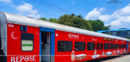 Movie train branding in India for railway advertising