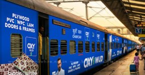 Railway advertising and train branding in India