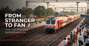Train branding in India to build brand awareness and customer loyalty